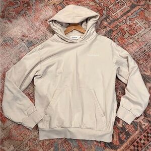 TALENTLESS Beige Hoodie